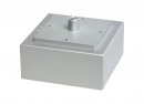 Noga meblowa 704R wysokość 50mm szara RAL9006