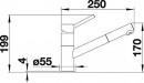 BLANCO 525038 Baterie KANO-S antracit/chrom