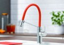 BLANCO 524813 Baterie VIU-S chrom/lemon, kiwi, orange, lava grey