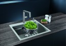 BLANCO 524538 Dřez ETAGON 6 kávová SILGRANIT® PuraDur® s excentrem
