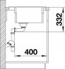 BLANCO 525177 Dřez ETAGON 8 antracit SILGRANIT® PuraDur®