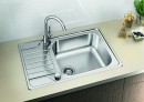 BLANCO 525120 Dřez DINAS XL 6 S Compact kartáčovaný nerez s excentrem