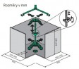 KES 260500 Revo 90° mechanizm