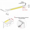 LED światło Polarus P 764mm 7W IR wyłącznik, neutralny biały