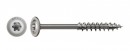 SPAX wkręt 8x200/80 łeb talerzowy TXS, W, 4C, stal nierdz. A2