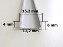 Profil TL LED Micro 2 Alu Elox 2000mm