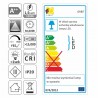 Reflektor LED Orbit 1,5W, 12V, 16 diod LED, kolor aluminium ciepły biały