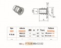 OMM-nakrętka P.TS.08.M6x12mm 5.00