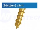 GPR wkręt do drewna TH T30 6x120/64mm ocynk zółty
