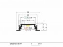 StrongLumio profil LED Groove 14 alu anodowany 2000mm