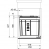 FRANKE Sortownik Solo 45