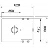 FRANKE Zlewozmywak MRG 611-62 620 x 500 kaszmir