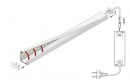 StrongLumio profil LED Slash 8 plast mleczny 4100mm