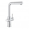GROHE Zestaw startowy Blue Home z wylotem w kształcie litery L 31539000 chrom
