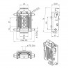 HETTICH 1.23.100.00.05 CoFix M element podstawowy