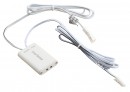 StrongLumio wyłacznik  alu 12/24V 48/96W 4A konektory Mini, bialy