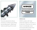 SPAX wkręt M 4x60/40 główka stożkowa TXS,W,C