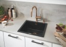 GROHE 31654AP0 Zlew K700 60-C 533 x 457mm granit czarny