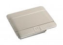 LEGRAND Pop-up, Gniazdko elektryczne 230 V, 1x RJ45, 1xHDMI, stal nierdzewna