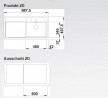 BLANCO 523902 zlewozmywak ZENAR XL 6S-F antracyt z korkiem SILGRANIT PuraDur