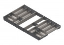 K-BLUM Anatro M 500mm/30kg,szary,wkręt+wkład na sztućce ZSI.90VEI6