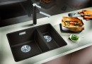BLANCO 523556 zlewozmywak SUBLINE 340/160-U tartufo InFino manualny SILGRANIT