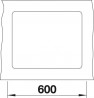 BLANCO 523537 zlewozmywak SUBLINE 500-F kawowy Silgranit InFino manualny