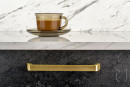 TULIP Uchwyt Scoop 160 złoty matowy