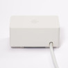 VersaQ  1x 230V, USB A+C 5V, bezprzewodowe ładowanie Qi, biały, Schuko
