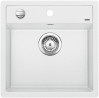 BLANCO 518524 zlewozmywak DALAGO 5 biały z korkiem automat. SILGRANIT PuraDur