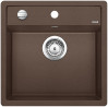 BLANCO 518529 zlewozmywak DALAGO 5 kawowy z korkiem SILGRANIT PuraDur