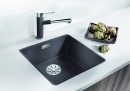 BLANCO 523495 zlewozmywak SUBLINE 400-F szarość skały Silgranit InFino manualny