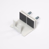 VersaQ HUB 1x 230V, 1x RJ45. USB-A+C 5V, 1x HDMI, bezprzew. ład. Qi,biały,Schuko