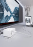 VersaQ HUB 1x 230V, 1x RJ45. USB-A+C 5V, 1x HDMI, bezprzew. ład. Qi,biały,Schuko