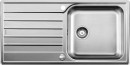 BLANCO 518519 zlewozmywak LIVIT XL 6 S stal szczotkowana z korkiem, 2 otwory