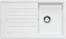 BLANCO 516740 zlewozmywak ZIA 45 SL biały bez korka SILGRANIT PuraDur