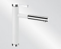 BLANCO 518441 bateria LINEE-S biały/chrom silgranit-look