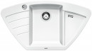 BLANCO 514750 zlewozmywak ZIA 9 E biały z korkiem automat. SILGRANIT PuraDur