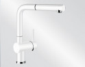 BLANCO 516692 bateria LINUS-S biały ruchoma wylewka silgranit-look