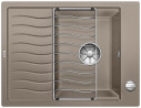 BLANCO 524821 Dřez ELON 45 S tartufo SILGRANIT® PuraDur®s excentrem