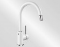 BLANCO 521457 bateria MIDA-S biały ruchoma wylewka silgranit-look
