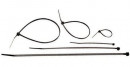 Stahovací páska 3,6x370mm černá, balení 100 ks