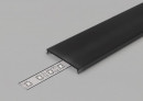 StrongLumio listwa maskująca do LED profili 14 wciskana czarna 4100mm
