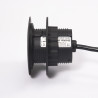VersaTag 1x 230V, 1x USB-A, czarny