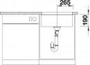 BLANCO 523432 zlewozmywak SUBLINE 500-U antracyt manualny SILGRANIT PuraDur