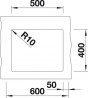 BLANCO 523432 zlewozmywak SUBLINE 500-U antracyt manualny SILGRANIT PuraDur
