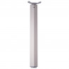 StrongLegs noga stołowa TA001, 1100R/60x60mm, imitacja stal nierdzewna
