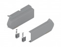 BLUM 21F8020 Aventos HF zaślepki do S-D, jasnoszara