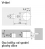 HETTICH 9129786 VB 36/19 plastik biały