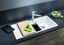BLANCO 523344 zlewozmywak COLLECTIS 6 S antracyt z korkiem SILGRANIT PuraDur